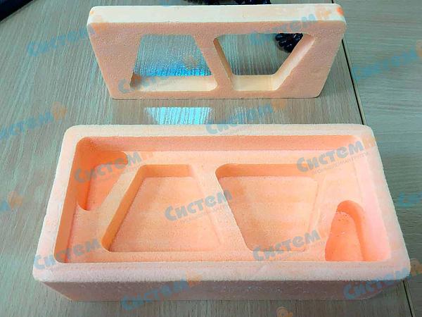 Фрезеровка пеноплекса для медицинского ложемента под протезы Фрезеровка пеноплекса для медицинского ложемента под протезы